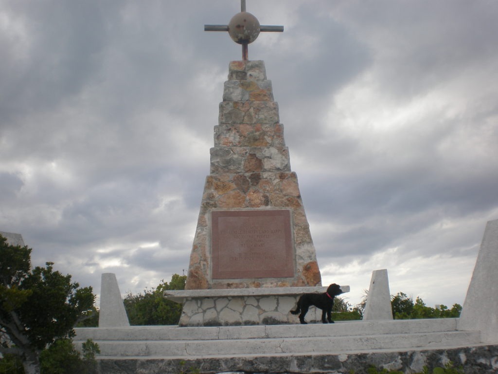 Columbus Monument Long Island Bahamas