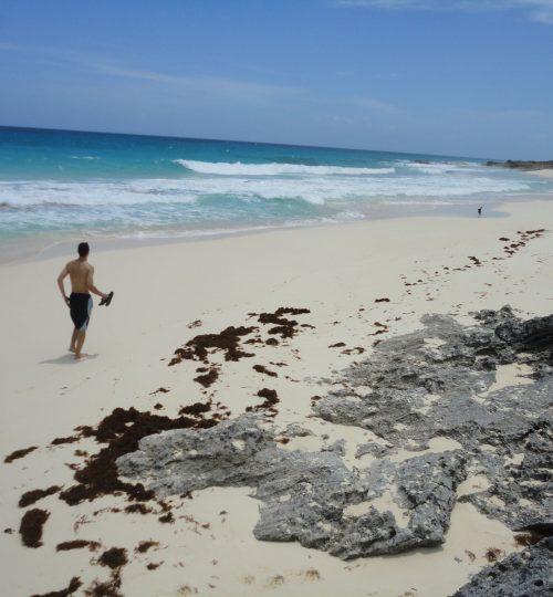 Loves Beach Long Island Bahamas shipwreck vacation rental